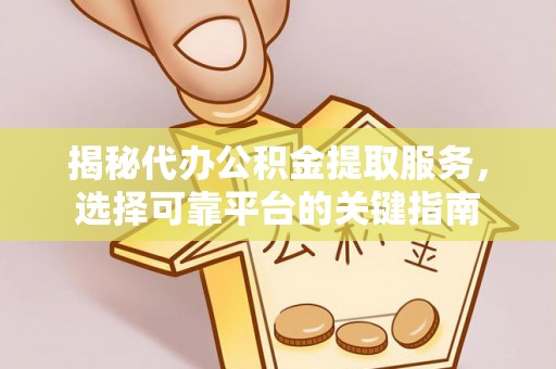 南丰揭秘代办公积金提取服务，选择可靠平台的关键指南