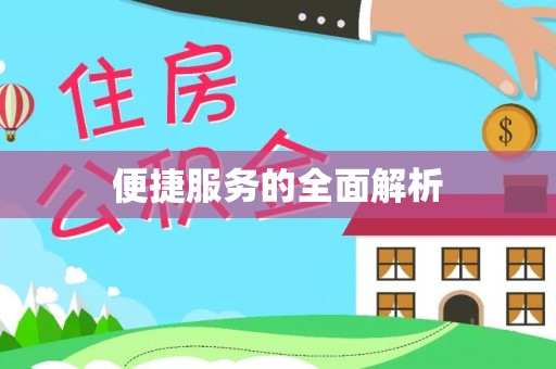 南丰便捷服务的全面解析