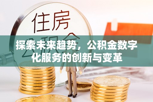 南丰探索未来趋势，公积金数字化服务的创新与变革