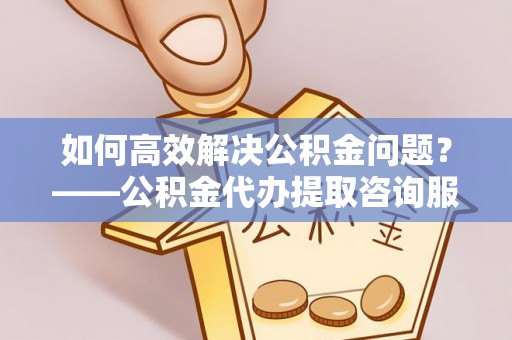 南丰如何高效解决公积金问题？——公积金代办提取咨询服务指南
