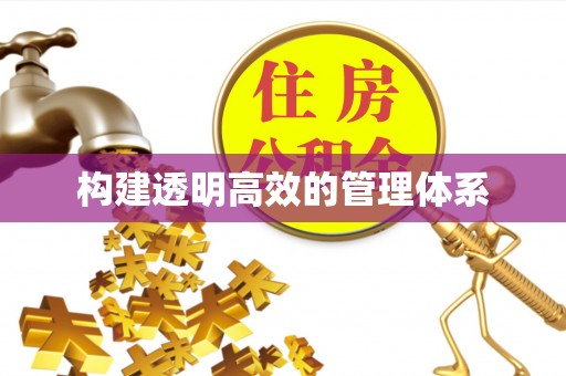 南丰构建透明高效的管理体系